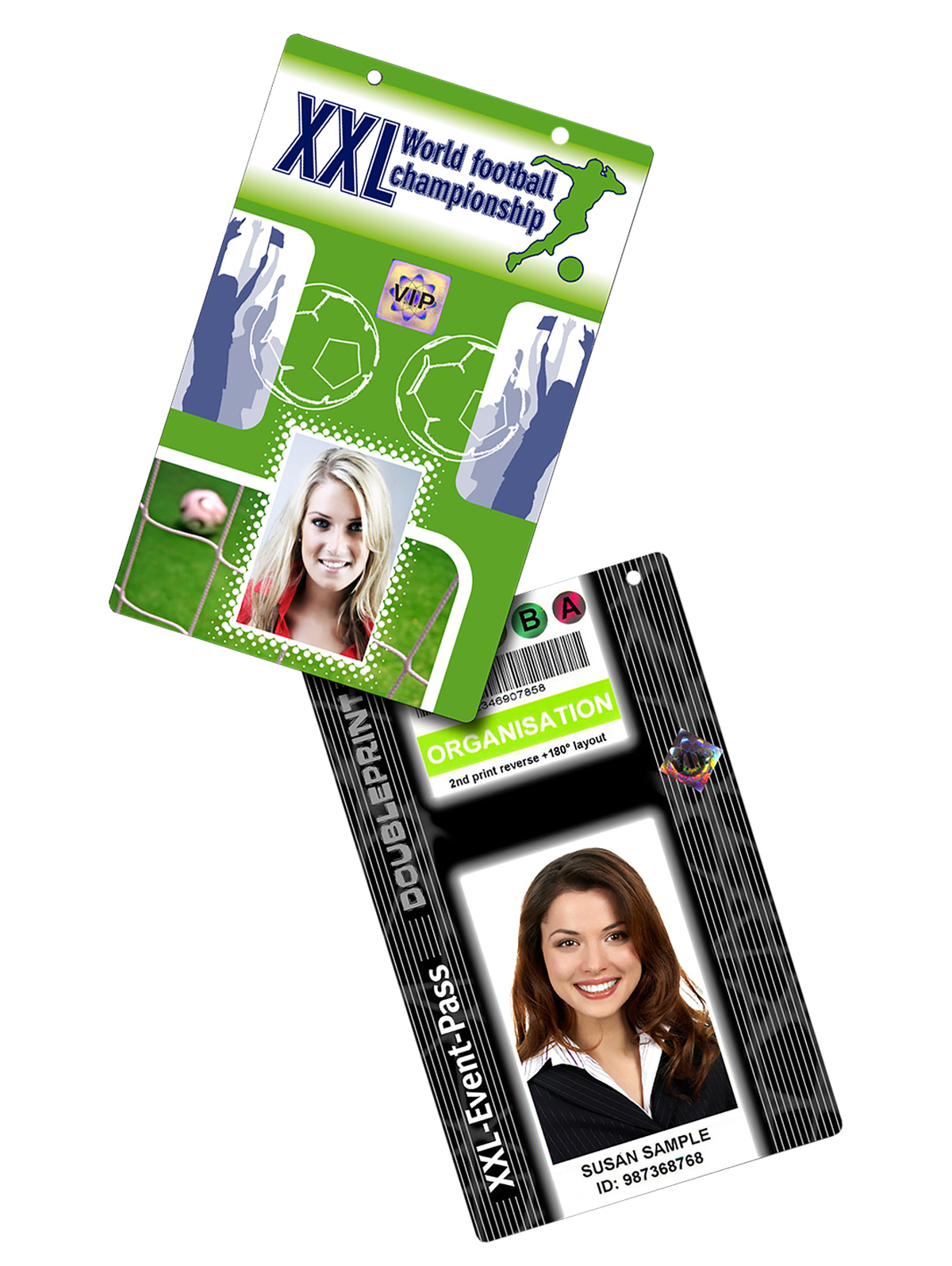 Oversized ID card printers
